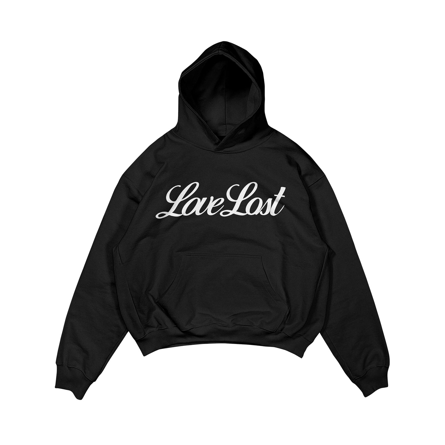 LOVE LOST SCRIPT EMBROIDERY SWEATSUIT